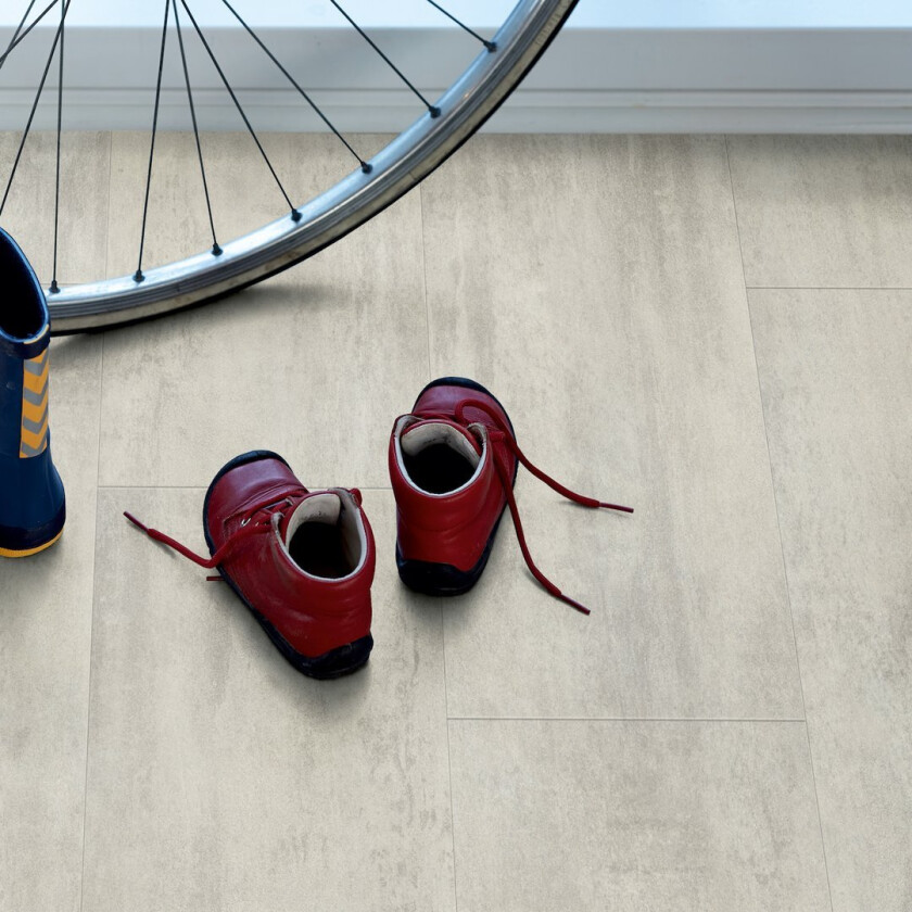 PERGO VINYLGULV TENO LIGHT GREY TRAVERTIN