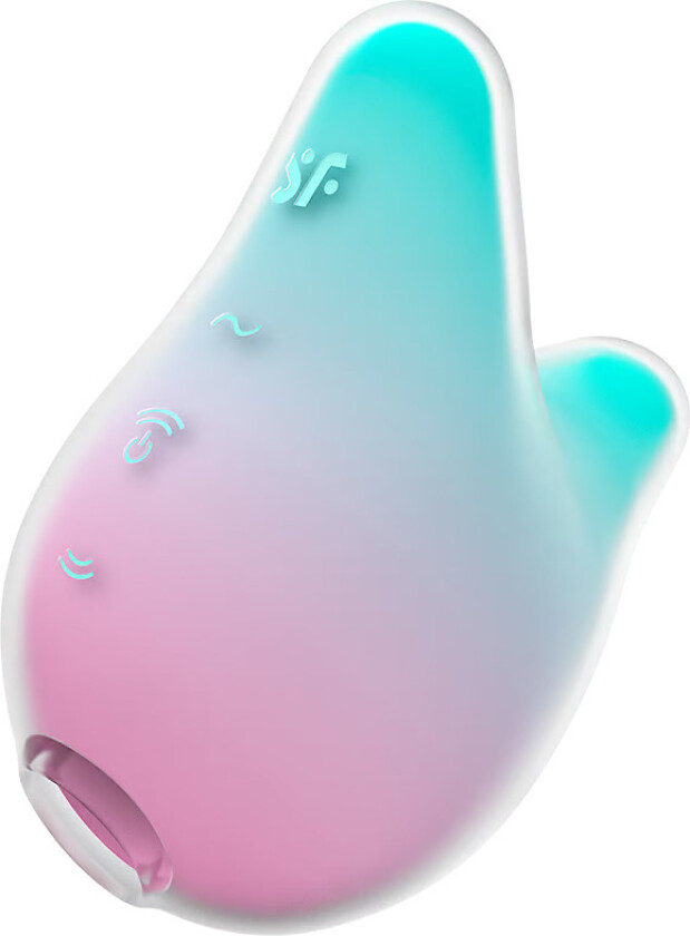 Satisfyer: Mermaid Vibes, Double Air Pulse Vibrator, rosa