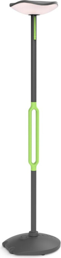 LUTEC POPPY SOLAR FRITTSTÅENDE LAMPE GRÅ