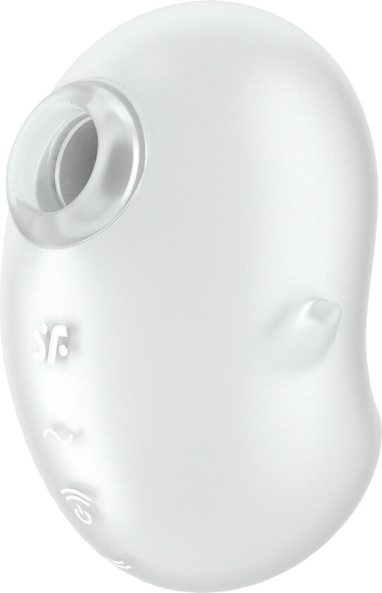 Satisfyer: Cutie Ghost, Double Air Pulse Vibrator, hvit