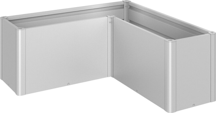 BIOHORT HØYBED BELVEDERE MIDI L150 SØLV METALLIC