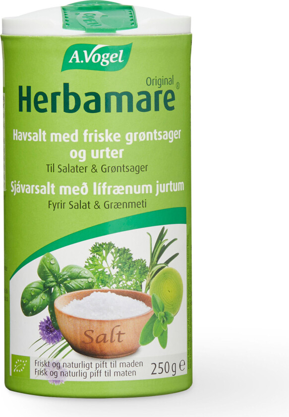 A. Vogel Herbamare Original Urtesalt Øko - 250 Gram