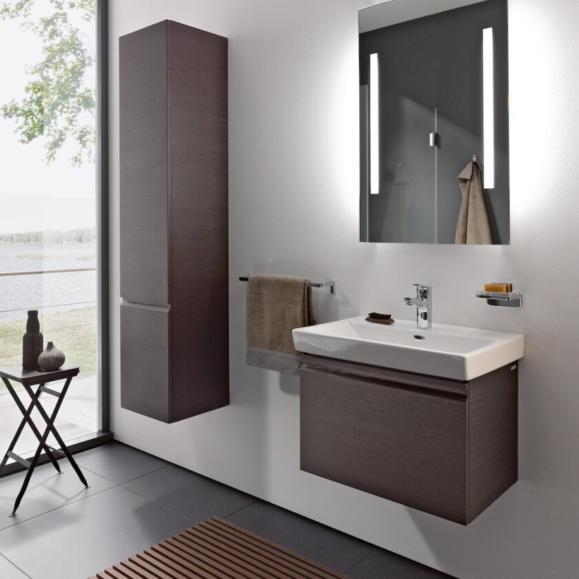 LAUFEN PRO S SERVANTSKAP 57 CM 1 SKUFF & 1 INNVENDIG SKUFF WENGE