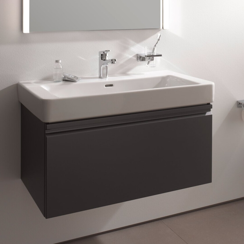 LAUFEN PRO S SERVANTSKAP 81 CM 1 SKUFF GRAFITTGRÅ