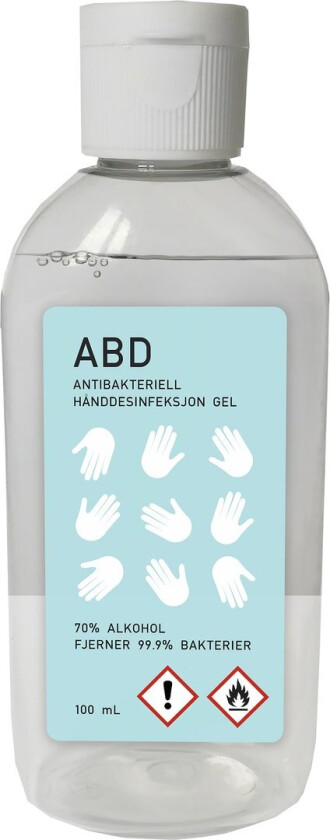 ABD HÅNDDESINFEKSJON GEL 0,1L
