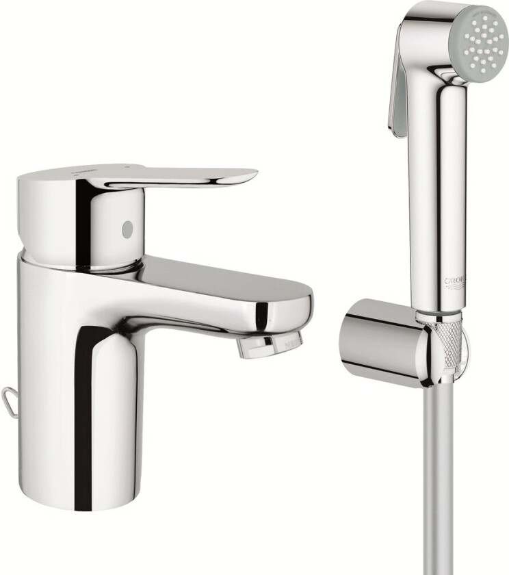 GROHE BAUEDGE KROM SERVANTARMATUR M HÅNDDUSJ