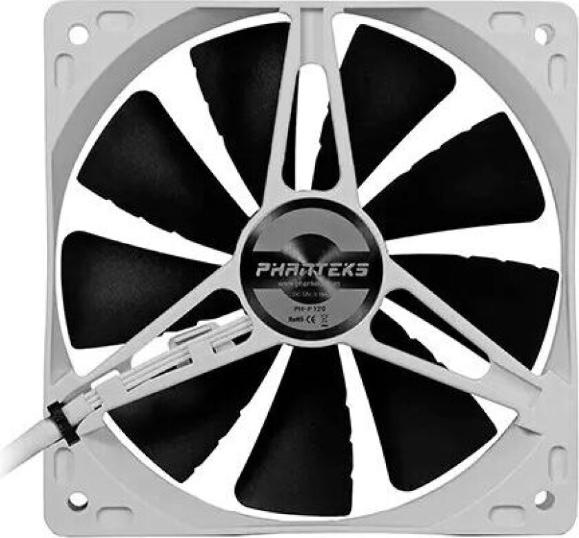 Ph-f120s-bk Premium Case Fan - White/black 120mm 120 Mm