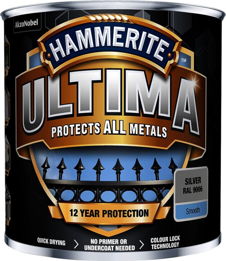 HAMMERITE ULTIMA SMOOTH SILVER 0,255L