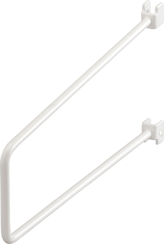 ELFA BOKSTØTTE 250 FOR SKINNE HVIT