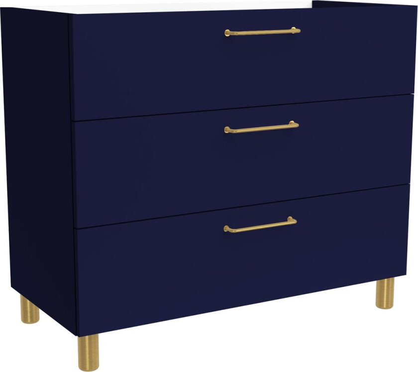 ALLIBERT KOBO UNDERSKAP 100 CM MIDNATT MATT BLÅ