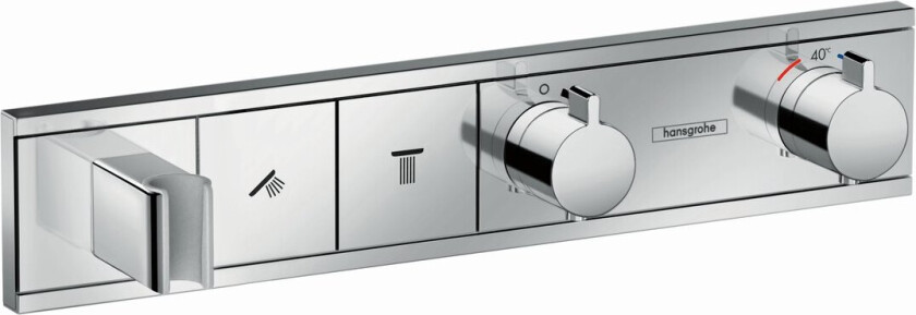 HANSGROHE RAINSELECT DUSJTERMOSTAT TIL INNBYGGING KROM 2 UTTAK