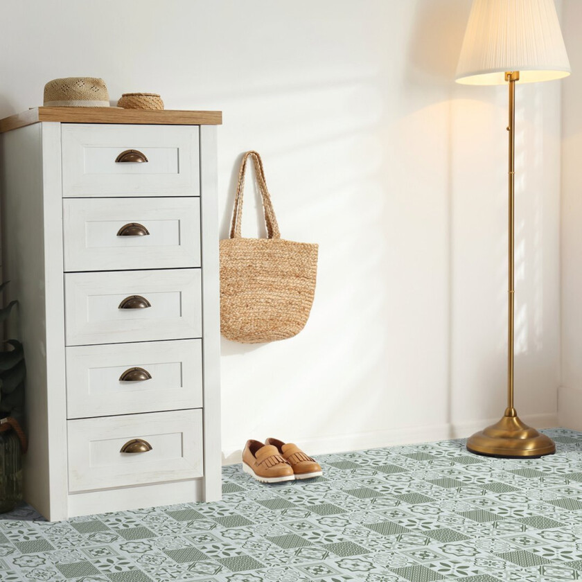 CLASSIC GULVFLISER - GREEN ORIENTAL TILES