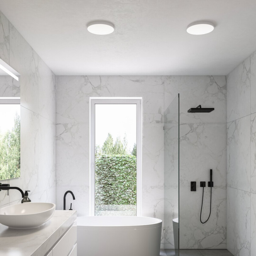 NORDLUX GRY 22 IP44 DOWNLIGHT/PLAFOND 3-STEP SCENE SELECT HVIT