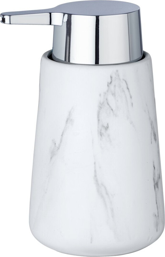 WENKO ADRANA SÅPEDISPENSER MARMOR HVIT