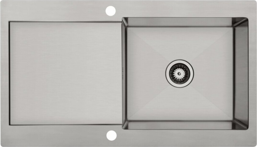 LAVABO KUBUS 90 SOFT VENDBAR KJØKKENVASK RUSTFRITT STÅL