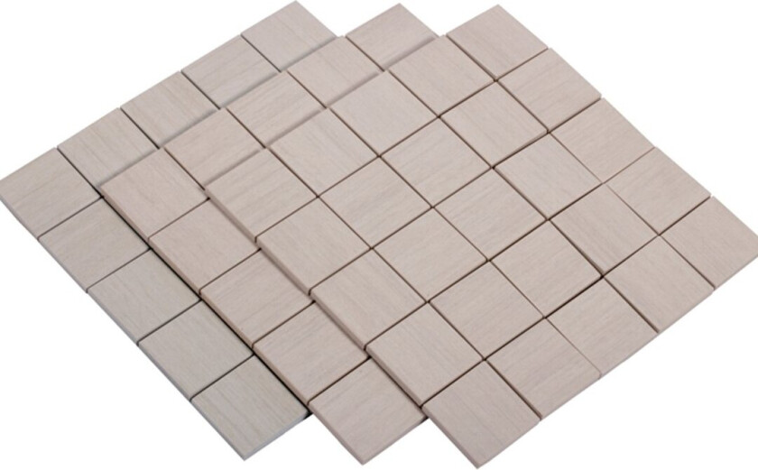 METALWOOD - PLATINO MOSAICO