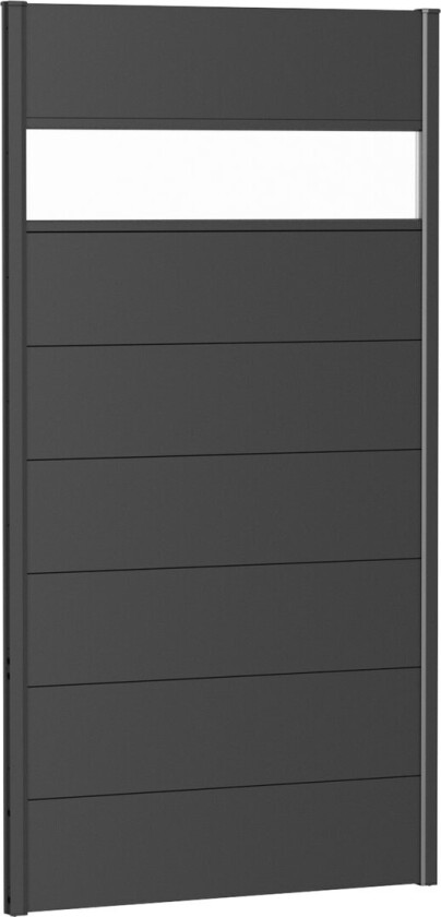 Bilde av BIOHORT VEGGPANEL FOR LEVEGG AKRYLGLASS 100X180 MØRK GRÅ METALLIC