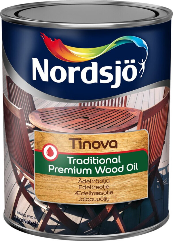 NORDSJØ TINOVA TRADITIONAL PREMIUM WOOD OIL 1L
