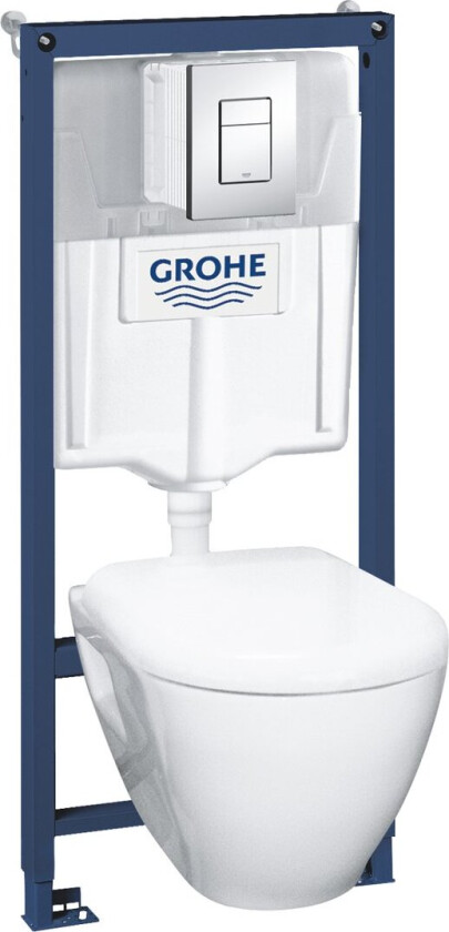 GROHE SOLIDO PERFECT 4IN1 SET TOALETTPAKKE M/SKATE TRYKKPLATE