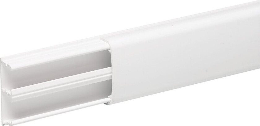 SCHNEIDER OPTILINE MINIKANAL RENHVITE PVC 2 ROM 12X30MM M/TAPE