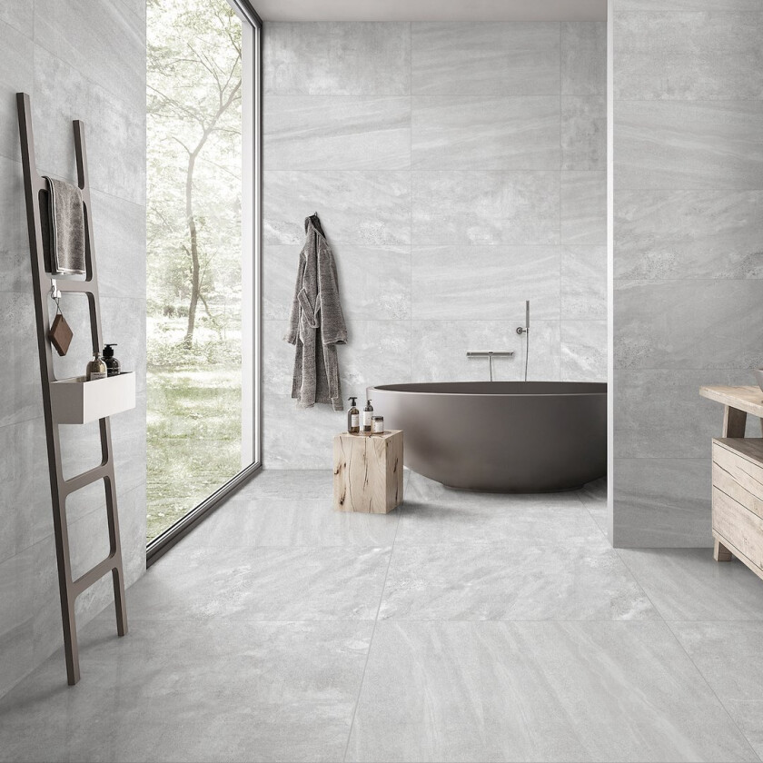 PARTNER BIANCO LAPPATO 90X90