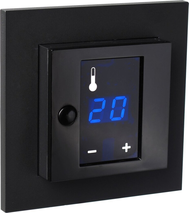 ELKO PLUS DISPLAY TERMOSTAT 3600W SORT