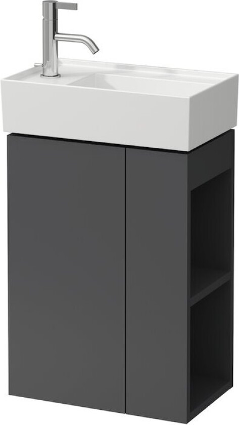 LAUFEN KARTELL SERVANTSKAP 45 CM VENSTRE SKIFERGRÅ