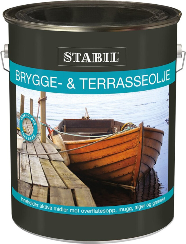 Stabil Brygge og terrasseolje 9l