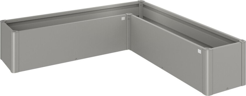BIOHORT HØYBED BELVEDERE MINI L200 KVARTSGRÅ METALLIC