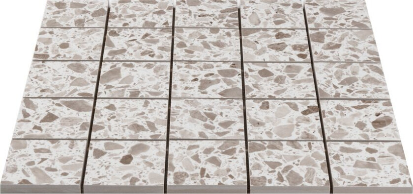 TERRAZZO PEARL MOSAIKK 6X6