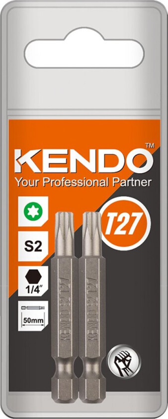 KENDO BITS T27 50MM 2 STK