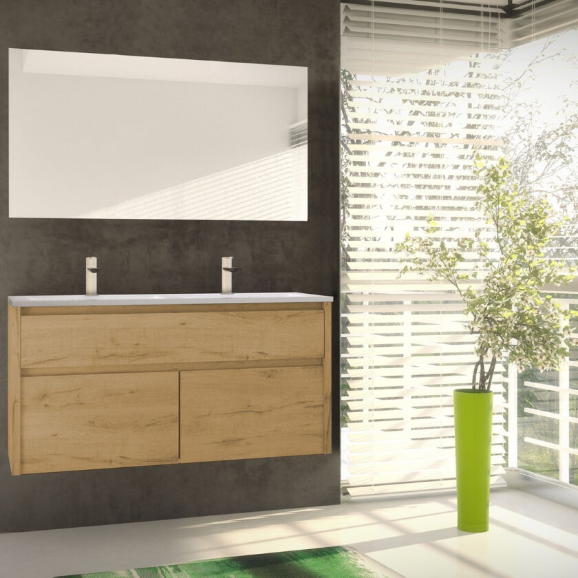 ALLIBERT ASTON DOBB. UNDERSKAP 120 CM ARLINGTON EIK