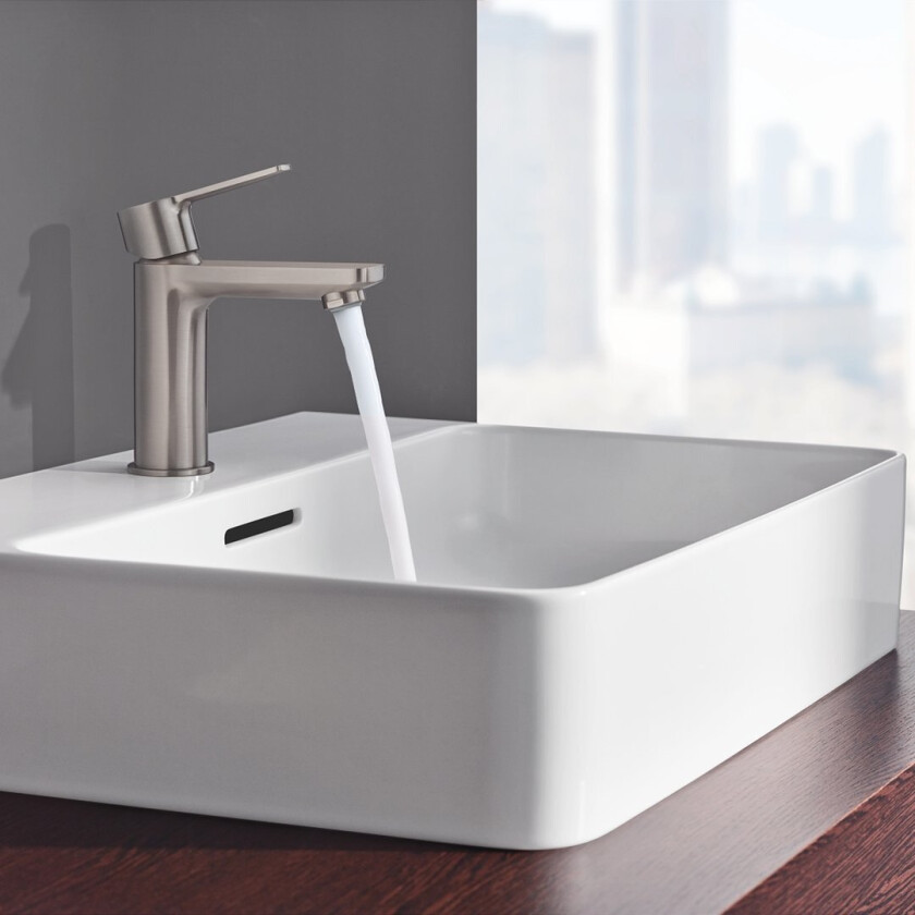 GROHE LINEARE SERVANTBATTERI SUPERSTEEL