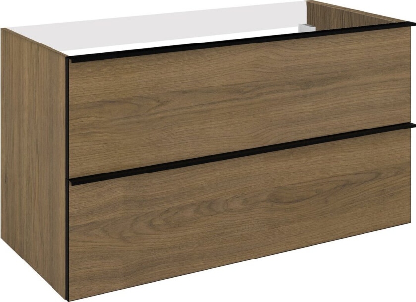 ALLIBERT LOFTGAME UNDERSKAP 100 CM COGNAC EIK