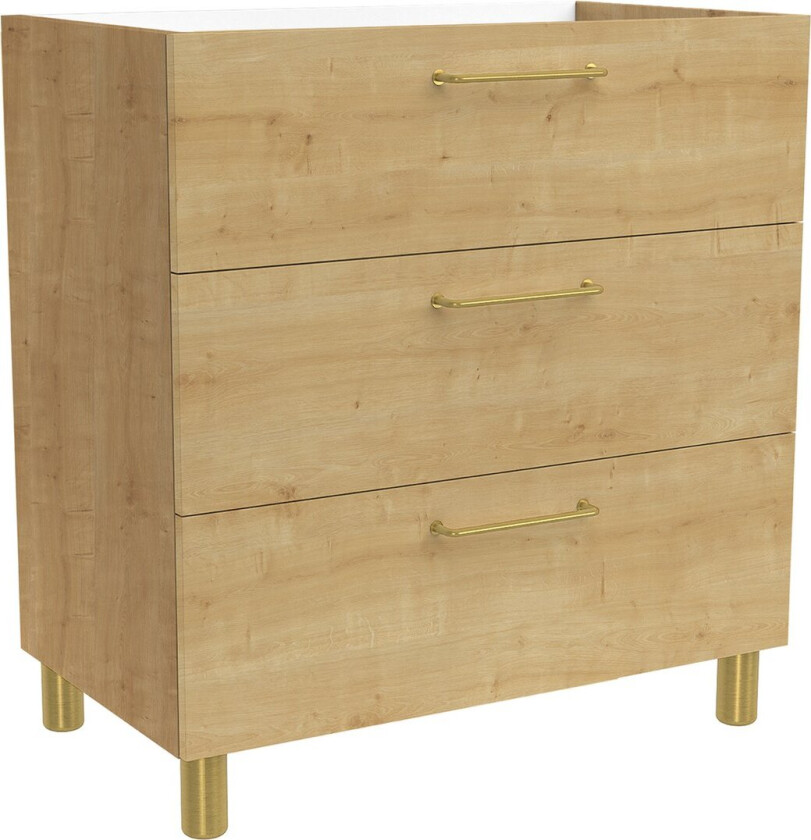 ALLIBERT KOBO UNDERSKAP 80 CM ARLINGTON EIK