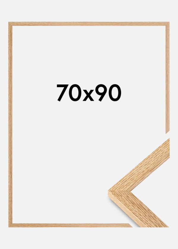 Ramme Selection Akrylglass Eik 70x90 Cm