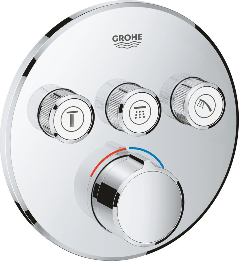 GROHE SMARTCONTROL TERMOSTATBATTERI M/3 VENTILER