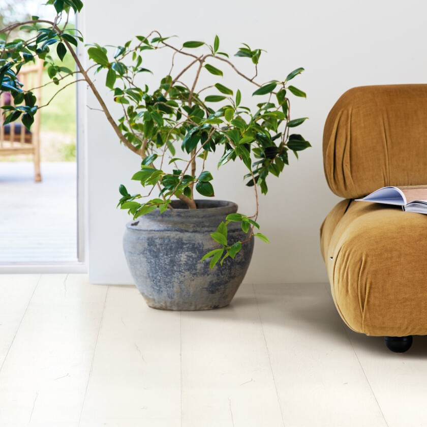 Laminatgulv Lillehammer White Painted Oak