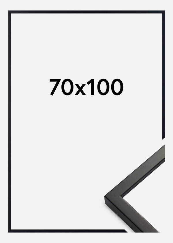 Ramme Exklusiv Svart 70x100 Cm