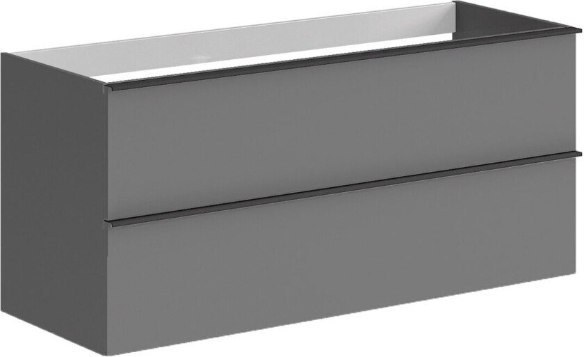 ALLIBERT SANTIAGO UNDERSKAP 120 CM ONYX GRÅ