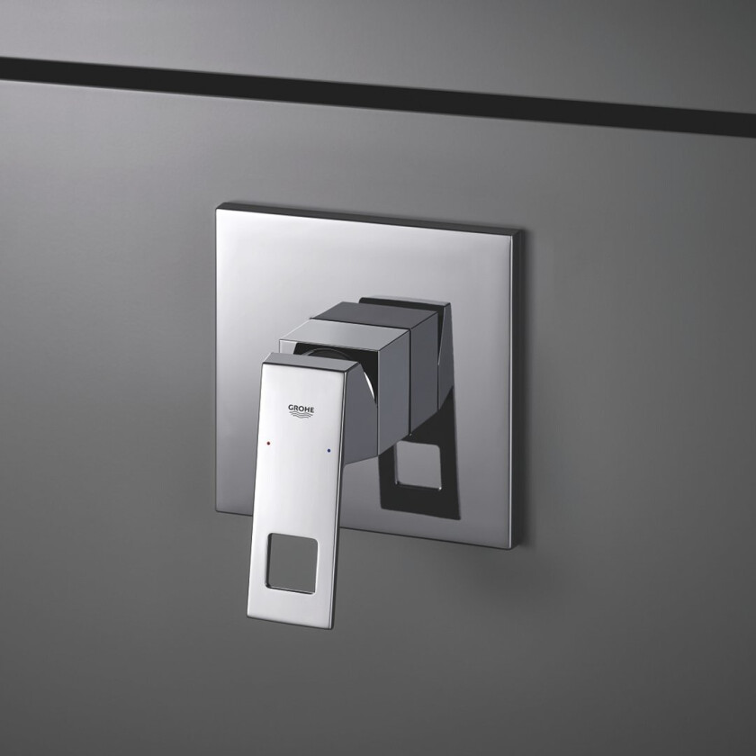 GROHE EUROCUBE DUSJBATTERI KROM