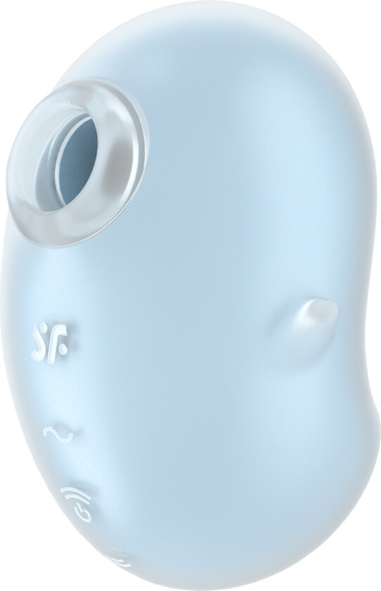 Satisfyer: Cutie Ghost, Double Air Pulse Vibrator, blå