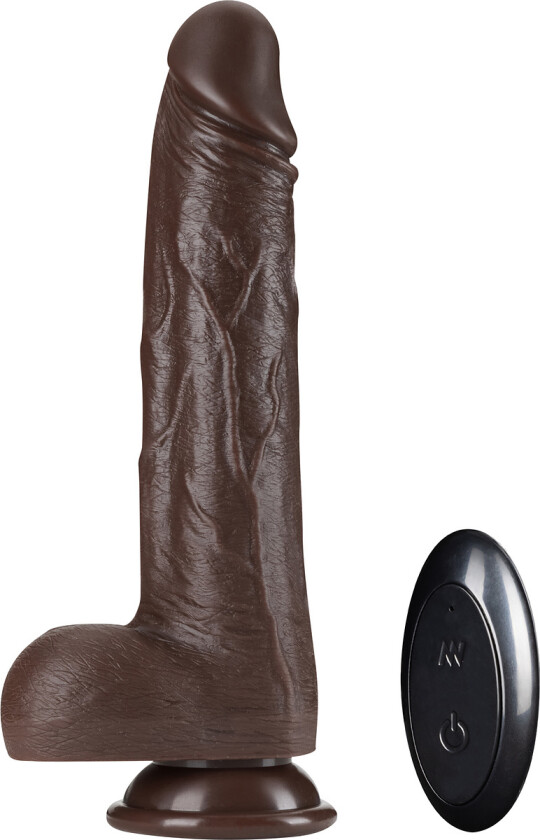 Dr. Skin Silicone: Dr. Murphy Thrusting & Gyrating Dildo, 22 cm