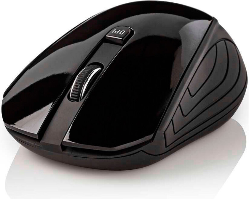 Trådløs Mus 1000 dpi (3 knapper ) Svart - Nedis