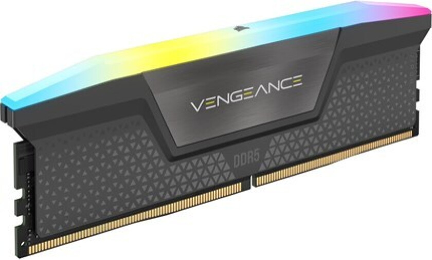 Vengeance RGB DDR5-5600 - 32GB - CL40 - Single Channel (1 pcs) - AMD EXPO & Intel XMP - Grå med RGB