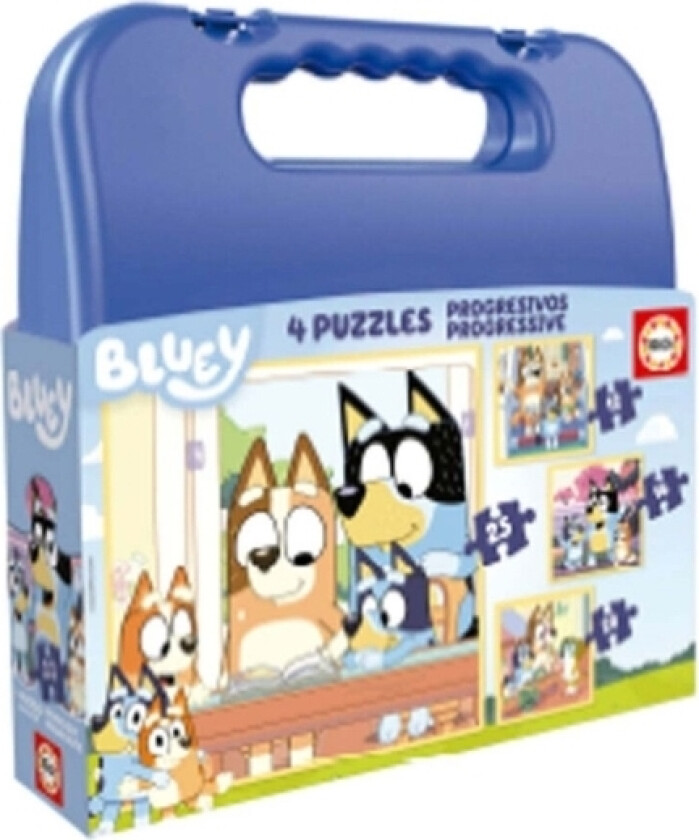 Educa 12-16-20-25 Bluey Suit Case