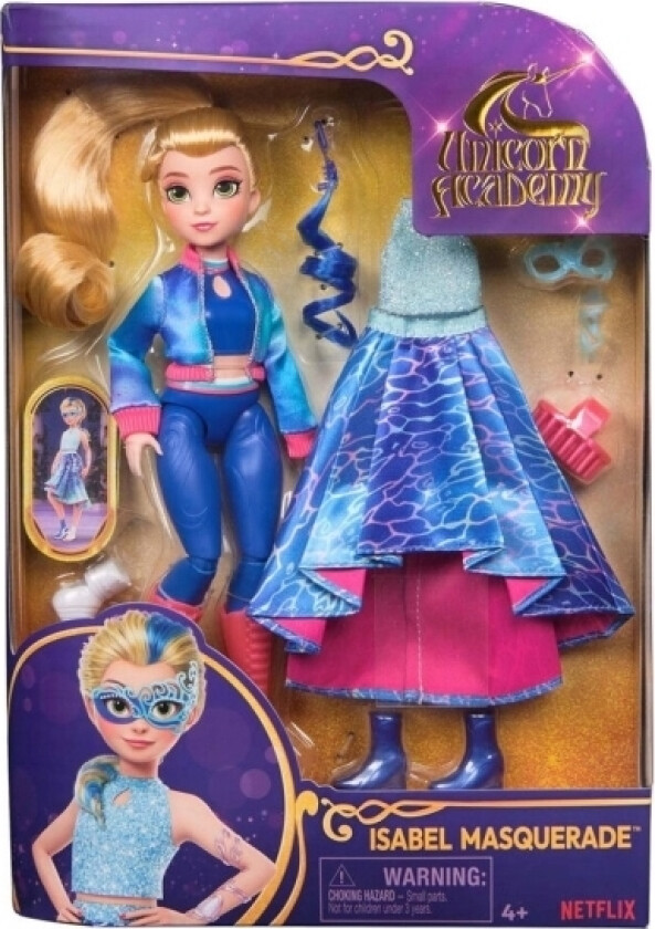 Unicorn Academy Dlx Doll Isabel Masquerade 24 Cm