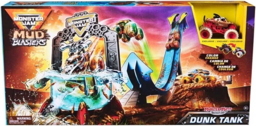 1:64 Mud Blasters Dunk Tank Playset