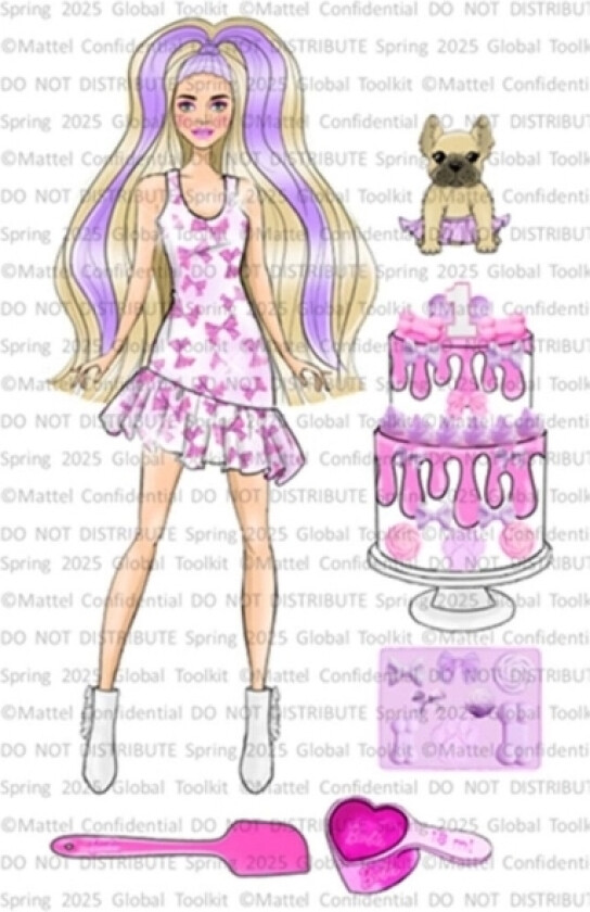 Bilde av Party Unboxed Blonde Doll