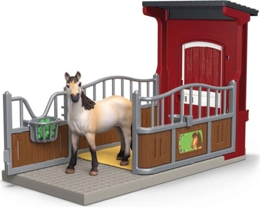 Ponybox With Mustang Mare